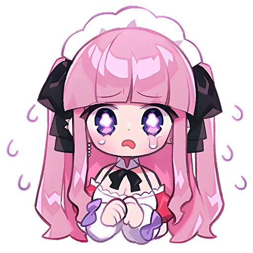 🍓 Стикер «Moeru Chan» для Telegram