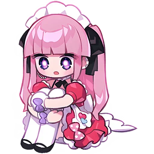 🍓 Стикер «Moeru Chan» для Telegram
