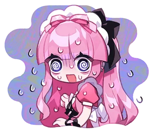 🍓 Стикер «Moeru Chan» для Telegram