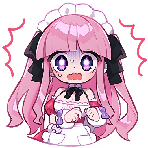 🍓 Стикер «Moeru Chan» для Telegram