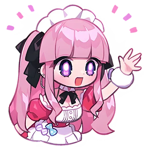 🍓 Стикер «Moeru Chan» для Telegram