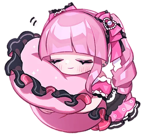 🍓 Стикер «Moeru Chan» для Telegram