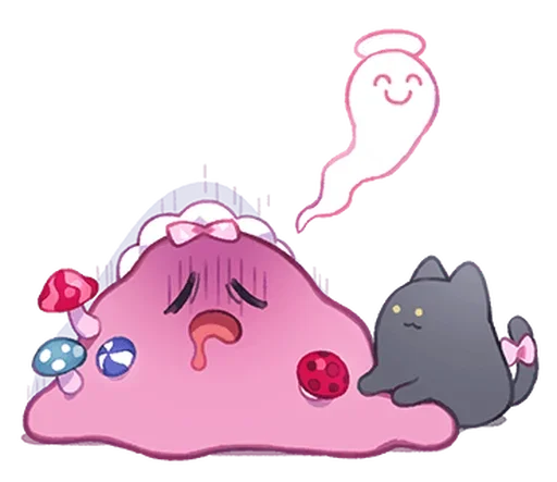 🍓 Стикер «Moeru Chan» для Telegram