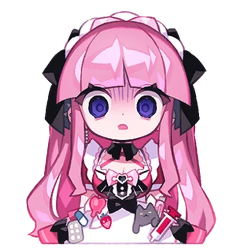 🍓 Стикер «Moeru Chan» для Telegram