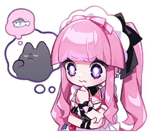 🍓 Стикер «Moeru Chan» для Telegram