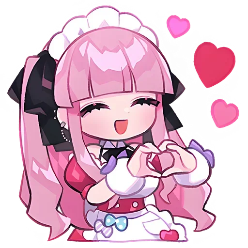 🍓 Стикер «Moeru Chan» для Telegram