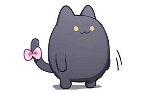 🐱 Стикер «Menhera Moeru Mimin» для Telegram