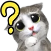 ❓ Эмодзи «Mofu Kitten» для Telegram