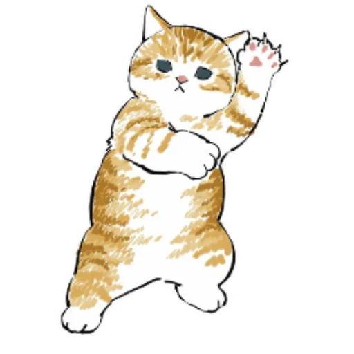 😡 Стикер «Коты mofu_sand» для Telegram
