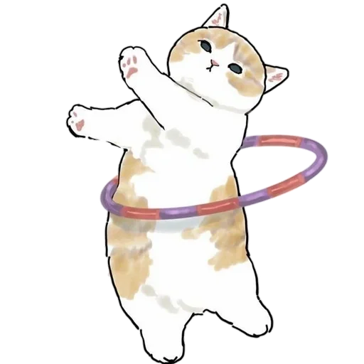 💃 Стикер «Коты mofu_sand» для Telegram