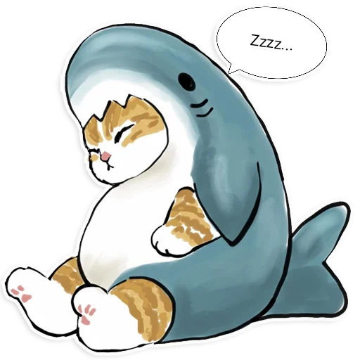 Стикерпак Коты Mofu Sand для Telegram