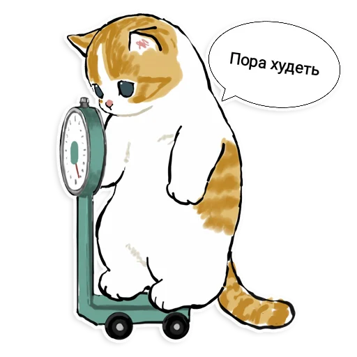 😐 Стикер «Коты Mofu Sand» для Telegram