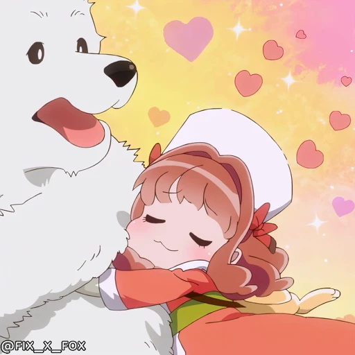 🥰 Стикер «Fluffy Paradise» для Telegram
