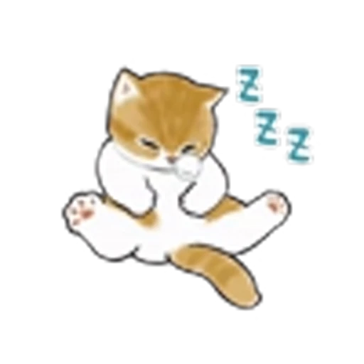 😪 Эмодзи «Mofusand» для Telegram