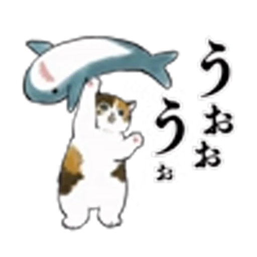 🦈 Эмодзи «Mofusand» для Telegram