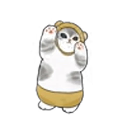🐾 Эмодзи «Mofusand» для Telegram