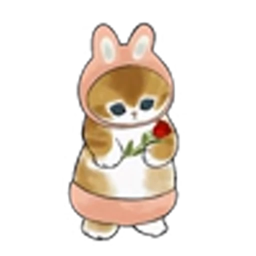 🌹 Эмодзи «Mofusand» для Telegram