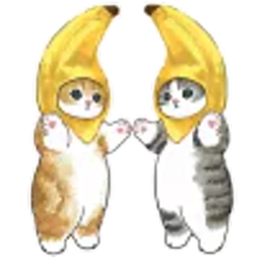 🍌 Эмодзи «Mofusand» для Telegram