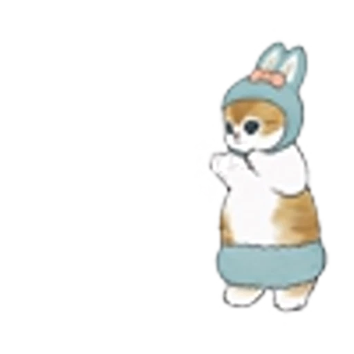 👊 Эмодзи «Mofusand» для Telegram