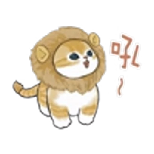 🦁 Эмодзи «Mofusand» для Telegram