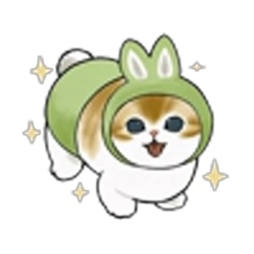 🤩 Эмодзи «Mofusand» для Telegram