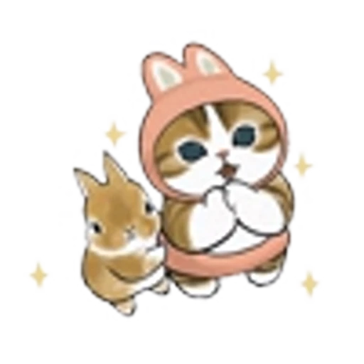 🙏 Эмодзи «Mofusand» для Telegram