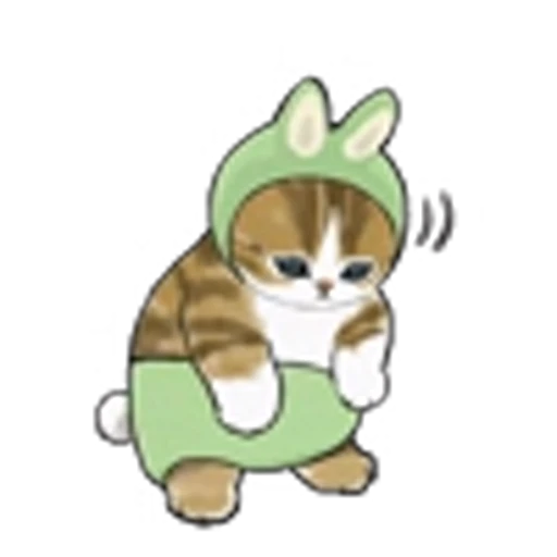 🙁 Эмодзи «Mofusand» для Telegram