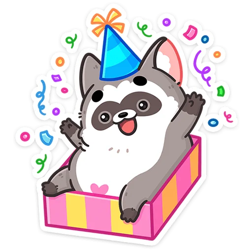 🥳 Стикер «Мокко» для Telegram