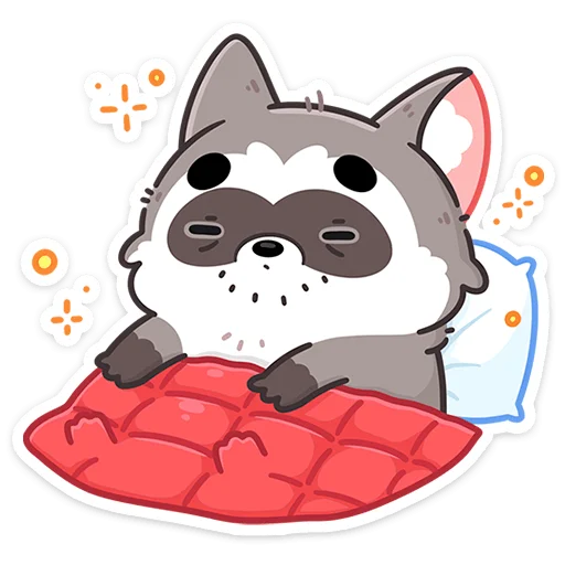 😴 Стикер «Мокко» для Telegram