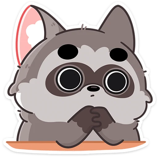 😦 Стикер «Мокко» для Telegram