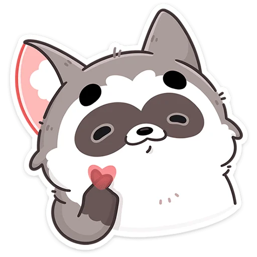 ❤️ Стикер «Мокко» для Telegram