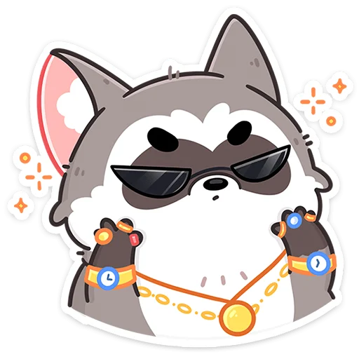 😎 Стикер «Мокко» для Telegram