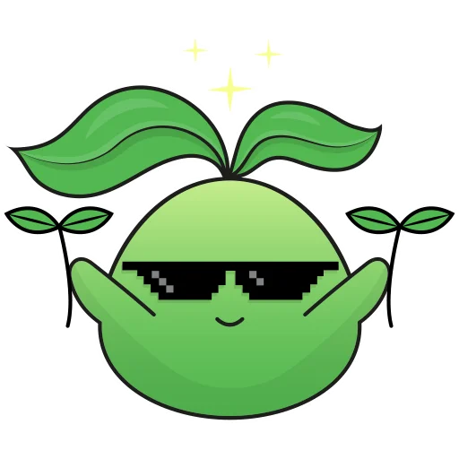 🤑 Стикер «Mokoko» для Telegram