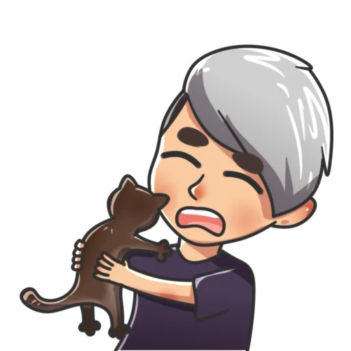 🐱 Стикер «MOKRIVSKYI» для Telegram