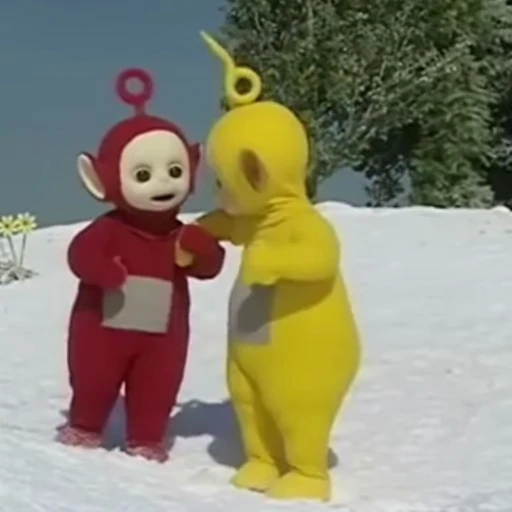 👭 Стикер «Teletubbies GIF» для Telegram