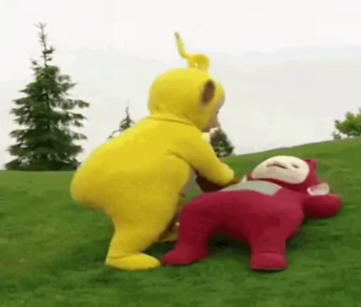 🤝 Стикер «Teletubbies GIF» для Telegram