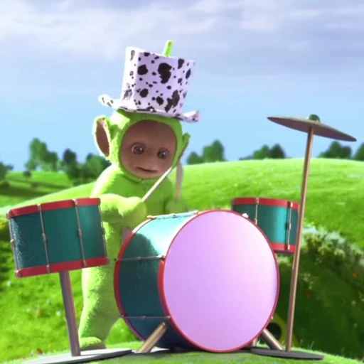 🥁 Стикер «Teletubbies GIF» для Telegram