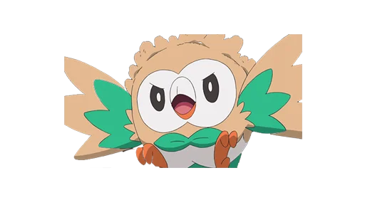 👐 Стикер «Mokuroh Pokemon Sun Moon!» для Telegram