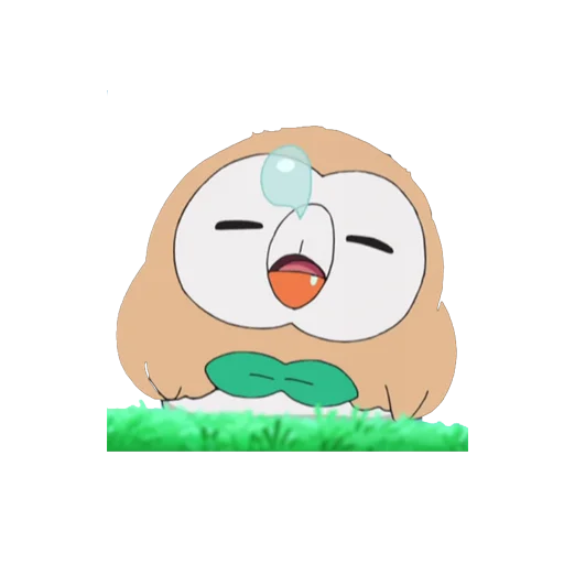 😪 Стикер «Mokuroh Pokemon Sun Moon!» для Telegram