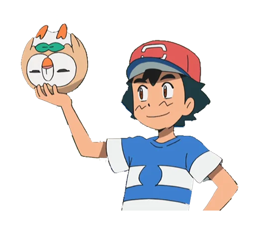 💀 Стикер «Mokuroh Pokemon Sun Moon!» для Telegram