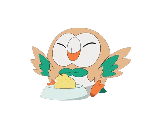 😋 Стикер «Mokuroh Pokemon Sun Moon!» для Telegram