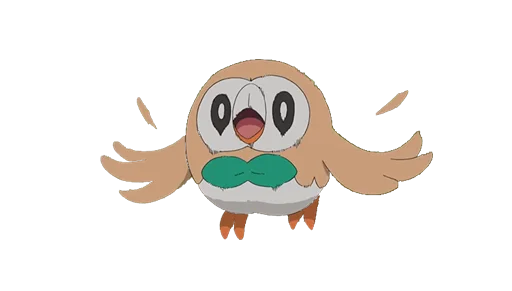 😮 Стикер «Mokuroh Pokemon Sun Moon!» для Telegram