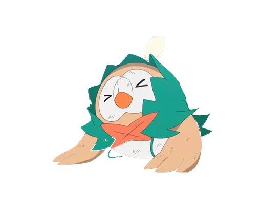 😣 Стикер «Mokuroh Pokemon Sun Moon!» для Telegram