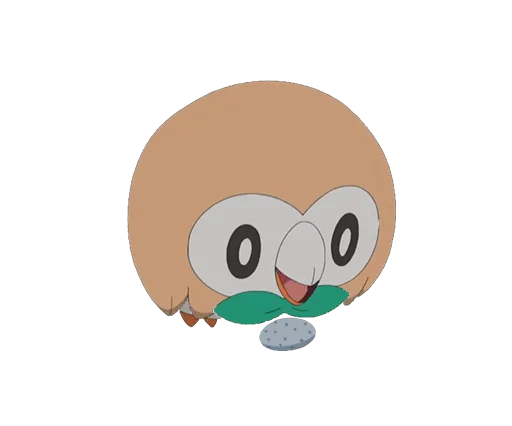 😀 Стикер «Mokuroh Pokemon Sun Moon!» для Telegram