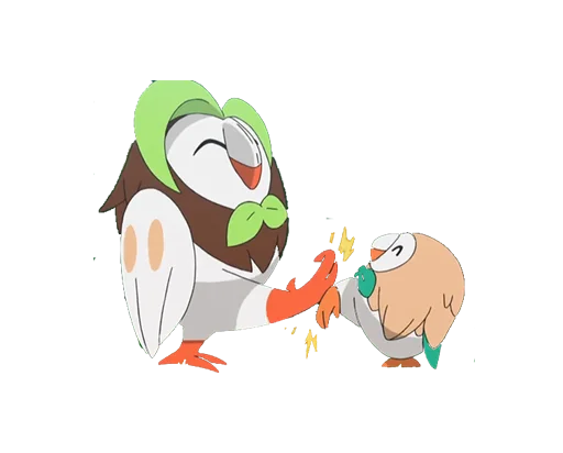 🙌 Стикер «Mokuroh Pokemon Sun Moon!» для Telegram