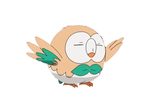 🤷‍♀️ Стикер «Mokuroh Pokemon Sun Moon!» для Telegram