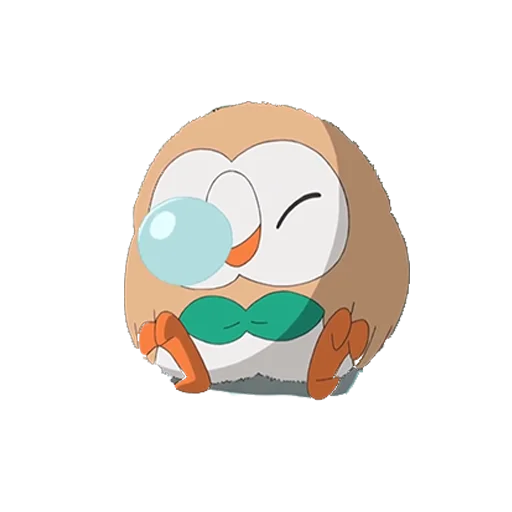 😪 Стикер «Mokuroh Pokemon Sun Moon!» для Telegram