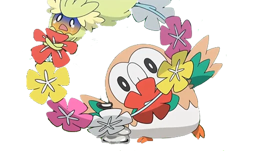 😇 Стикер «Mokuroh Pokemon Sun Moon!» для Telegram