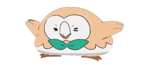 😫 Стикер «Mokuroh Pokemon Sun Moon!» для Telegram