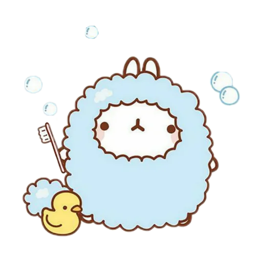 🐰 Стикер «Molang 《WSZB Remix》» для Telegram